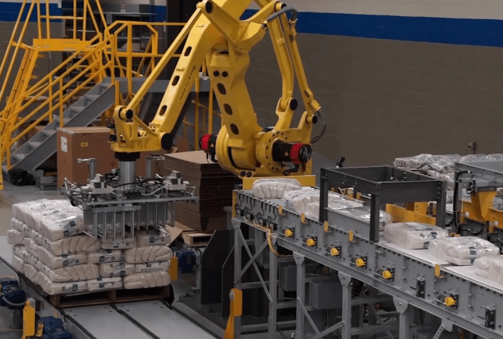 pallet-robot palletization