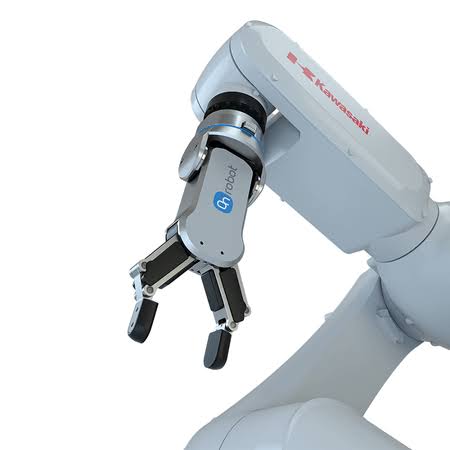 Kawasaki mechanical robot gripper
